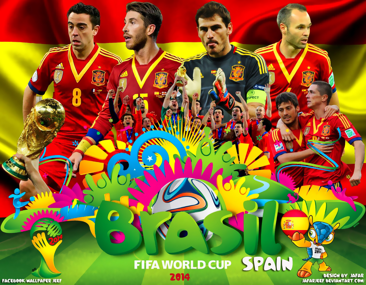 تیم ملی اسپانیا 2014